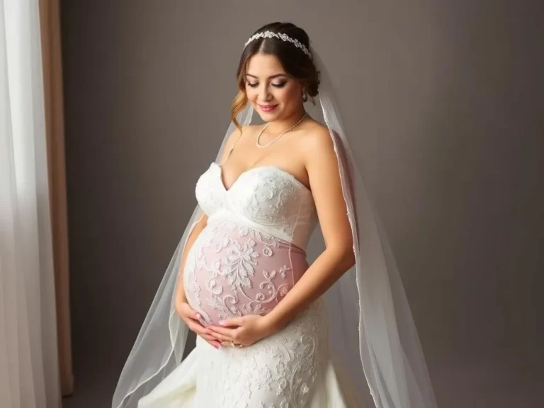 Pregnant Bride Spiritual Meaning: Embracing the Transformative Journey of Life