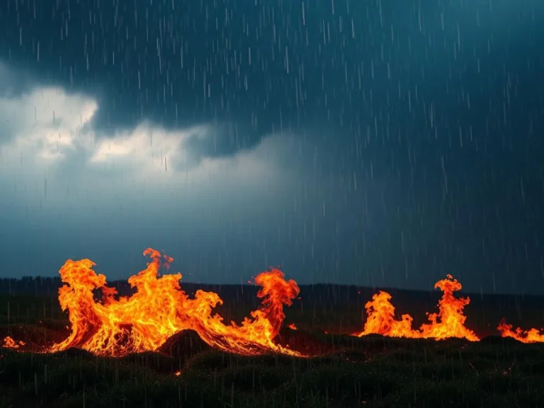 The Spiritual Meaning of ‘Rain of Fire’: Unlocking the Divine Mysteries