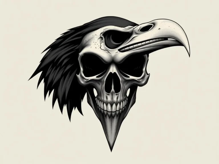 Raven Skull Spiritual Meaning: Unlocking the Mysteries of Transformation and Intuition