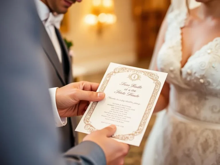 Receiving Wedding Invitation: Spiritual Meaning and Insights for Your Journey