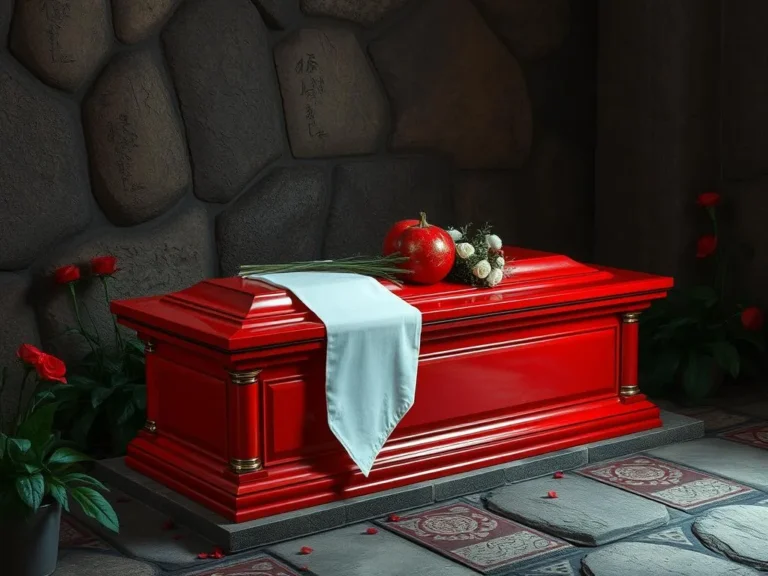 Red Coffin Spiritual Meaning: Unveiling the Mysteries of Life and Death