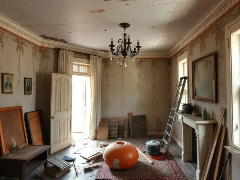 Renovating Old House: Spiritual Meaning and Transformation