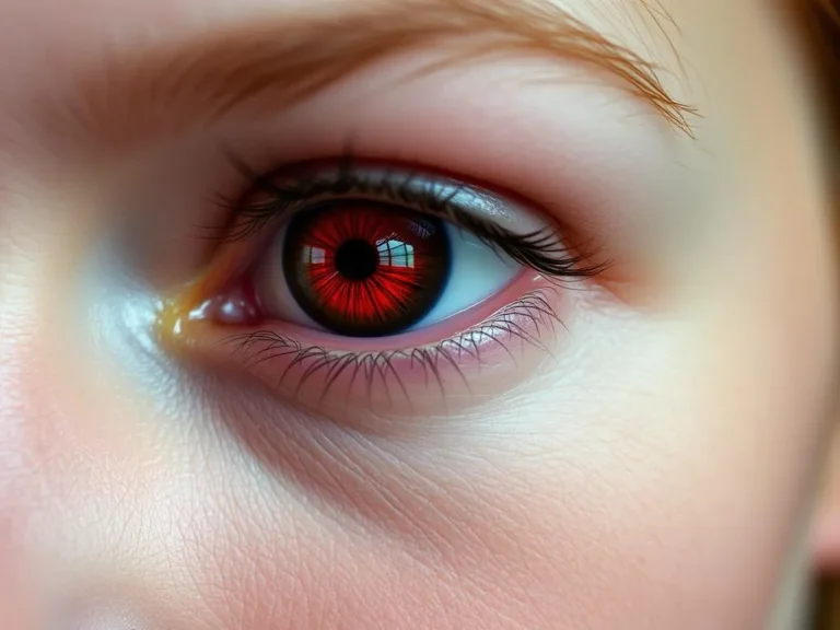 Right Eye Red Spiritual Meaning: Unlocking the Secrets of the Soul