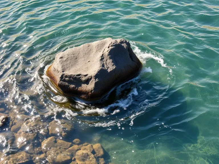 Rock in Water Spiritual Meaning: Unlocking the Wisdom of Nature’s Tranquil Reflections