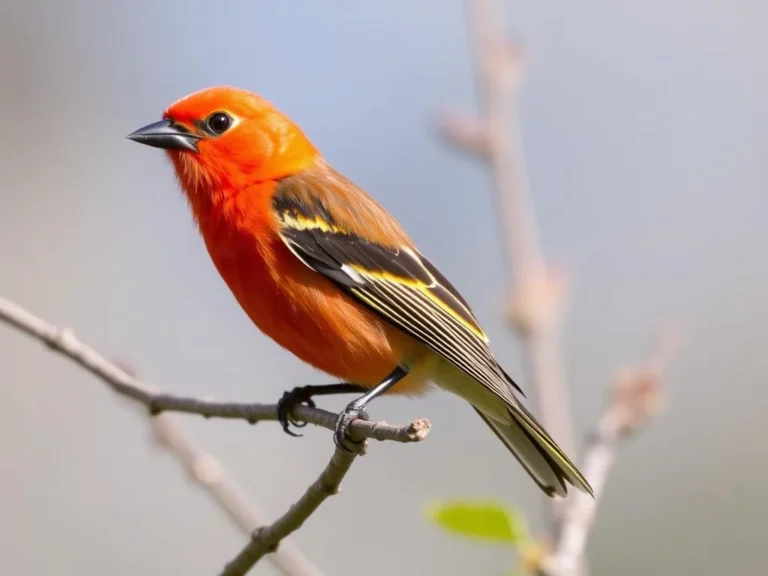 Scarlet Tanager Spiritual Meaning: Uncovering the Symbolic Significance of This Vibrant Bird