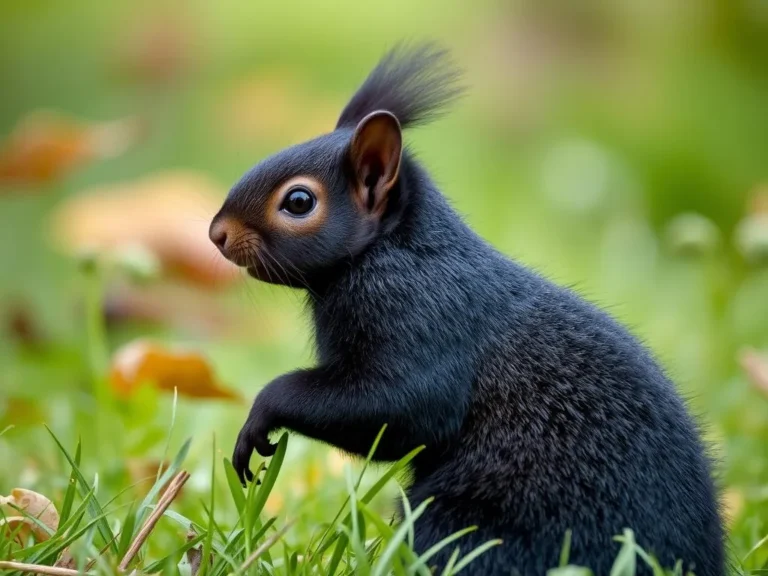 Seeing a Black Squirrel: Unlocking the Spiritual Meaning