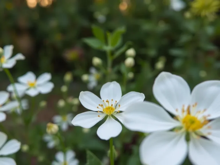 Seeing White Flower Spiritual Meaning: Unlocking the Secrets of Purity and Enlightenment