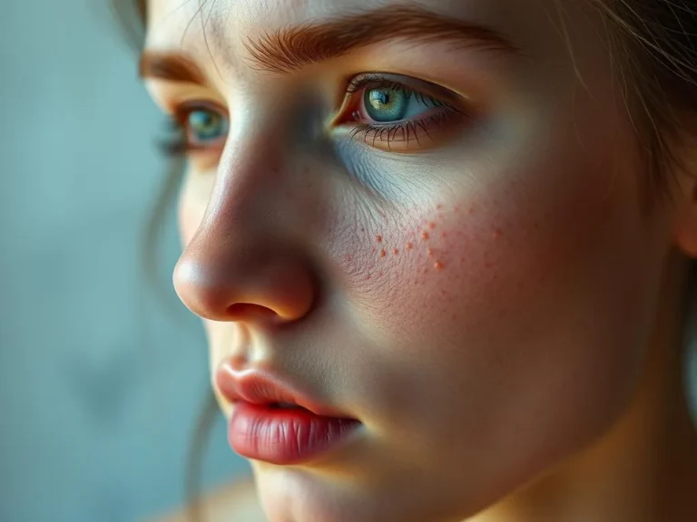 Someone with Pimples on Face: Spiritual Meaning and Insights