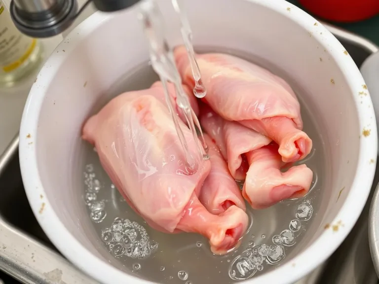 Washing Raw Chicken: Uncovering the Spiritual Meaning