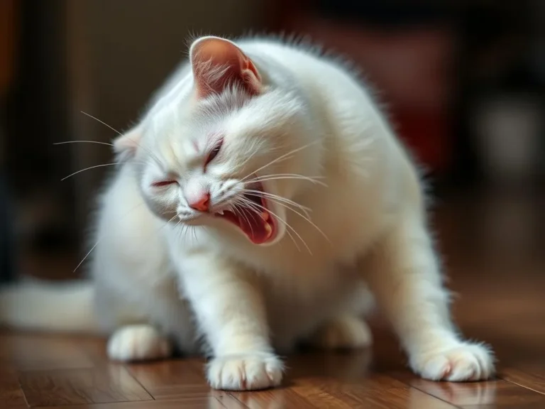 White Cat Hissing: Unveiling the Spiritual Significance