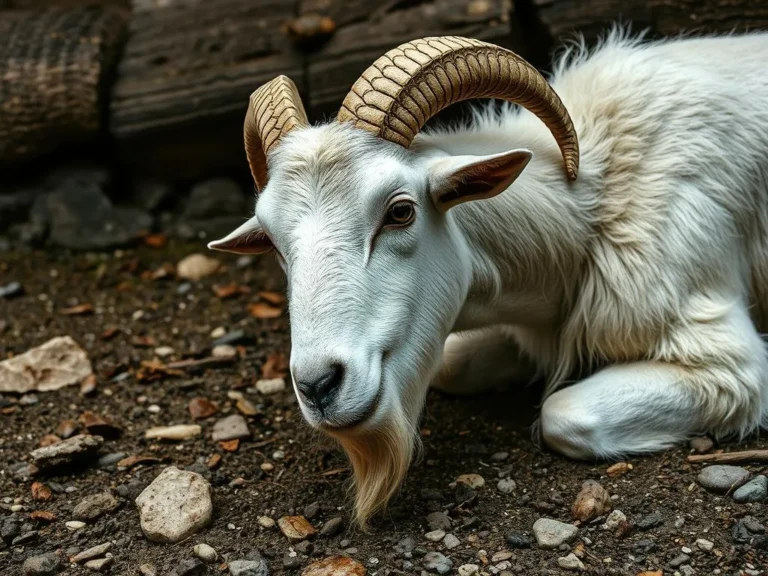 White Dead Goat Spiritual Meaning: Unlocking the Mysteries of the Divine