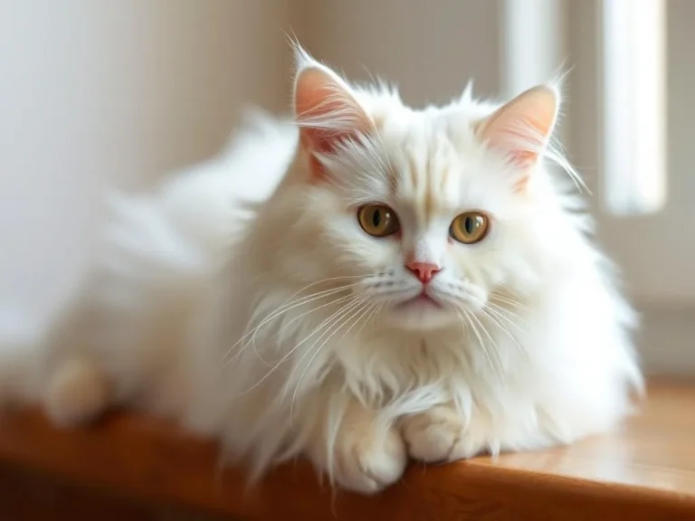 White Fluffy Cat Spiritual Meaning: Unlock the Enchanting Wisdom of Feline Guardians