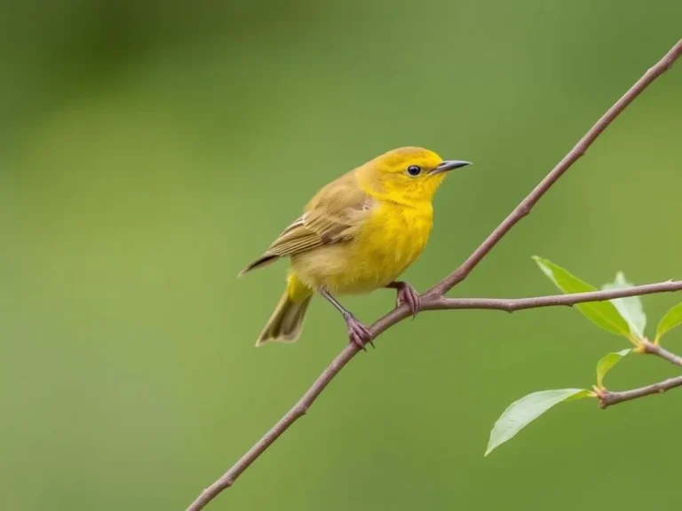 Yellow Warbler Spiritual Meaning: Embracing the Vibrant Energy of Change