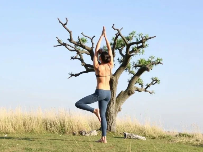 Yoga Tree Pose: Unlocking the Spiritual Essence of Balance and Grounding